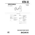 SONY NTM30 Service Manual