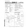 INFINITY REFERENCE20003 Service Manual
