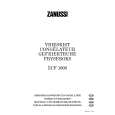 ZANUSSI ZCF160S Manual de Usuario