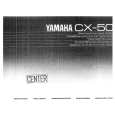 YAMAHA CX-50 Manual de Usuario