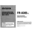 AIWA FRA305 Manual de Usuario