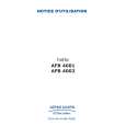 ARTHUR MARTIN ELECTROLUX AFB4002X Owners Manual