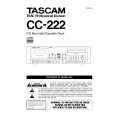 TEAC CC-222 Owners Manual