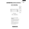 ONKYO CDR205TX Service Manual