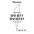PIONEER DV-S737 Owners Manual