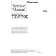 PIONEER TZ-F700 Service Manual