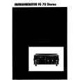 GRUNDIG FG70STEREO Owners Manual