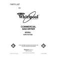 WHIRLPOOL CSP2741KQ2 Parts Catalog