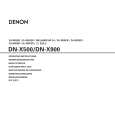 DENON DN-X900 Owners Manual