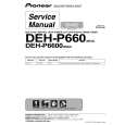 PIONEER DEH-P660- Instrukcja Serwisowa