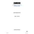 ZANUSSI ZECL159W Owners Manual