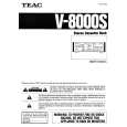 TEAC V8000S Owners Manual