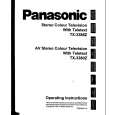 PANASONIC TX-3380Z Manual de Usuario
