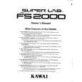 KAWAI FS2000 Owners Manual