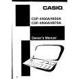 CASIO CSF4650 Owners Manual