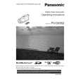 PANASONIC PVDV852D Owners Manual