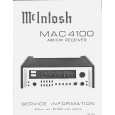 MCINTOSH MAC 4100 Service Manual