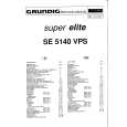GRUNDIG SE5140VPS Service Manual