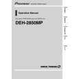 PIONEER DEH-2850MP/XN/ES Owners Manual
