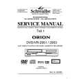 ORION DVD-2951 Service Manual