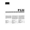 SANSUI P-L51 Owners Manual