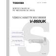 TOSHIBA V860UK Instrukcja Serwisowa