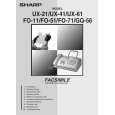 SHARP FO11 Owners Manual