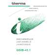 THERMA GSVB-45.1 Owners Manual