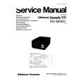 PANASONIC AGB640 Owners Manual