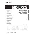 TEAC MCDX22I Owners Manual