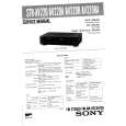 SONY STR-AV320R/A Service Manual