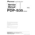 PIONEER PDP-S35/XTW/UC Instrukcja Serwisowa