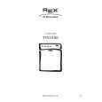 REX-ELECTROLUX TTC010E Owners Manual