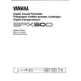 YAMAHA SPX50D Manual de Usuario