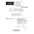 PIONEER F401 Owners Manual