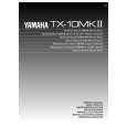 YAMAHA TX-10MKII Manual de Usuario
