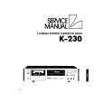 LUXMAN K230 Instrukcja Serwisowa