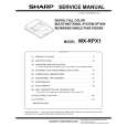 SHARP MX-RPX1 Instrukcja Serwisowa
