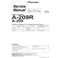 PIONEER A-109/MYXJ5 Service Manual