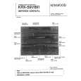 KENWOOD KRX-891 Instrukcja Serwisowa