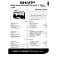 SHARP GF8787H/HB Instrukcja Serwisowa