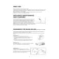 WHIRLPOOL ARL 704/ A+ Owners Manual