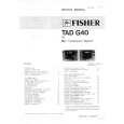 FISHER TUPG40 Service Manual