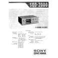 SONY SQD2000 Service Manual