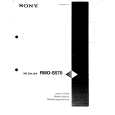 SONY RMOS570 Owners Manual