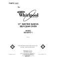 WHIRLPOOL RB760PXT1 Catálogo de piezas