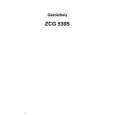 ZANUSSI ZCG530S Owners Manual