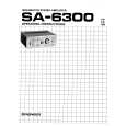 PIONEER SA6300 Owners Manual