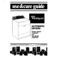 WHIRLPOOL LE5810XPW0 Owners Manual