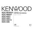 KENWOOD KDC-M6021 Instrukcja Obsługi